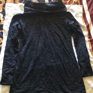 Turtleneck sweater dress